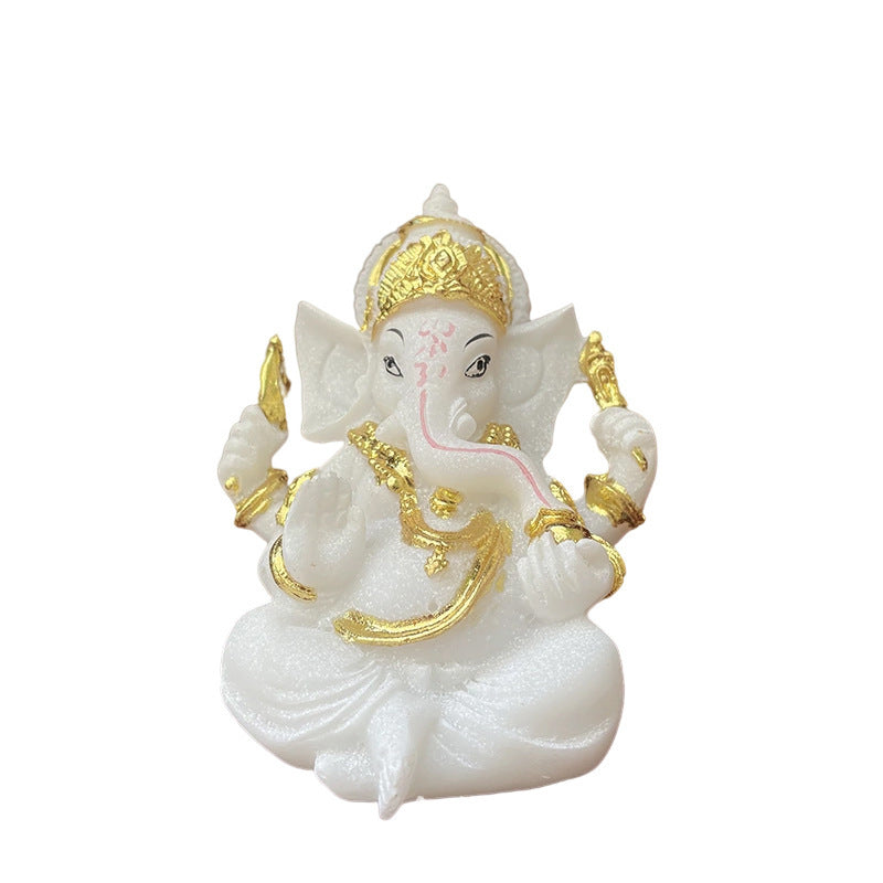 Statue Ganesh Home Desktop Furnishings Decoration Statue Ganesh Home Desktop Furnishings Decoration